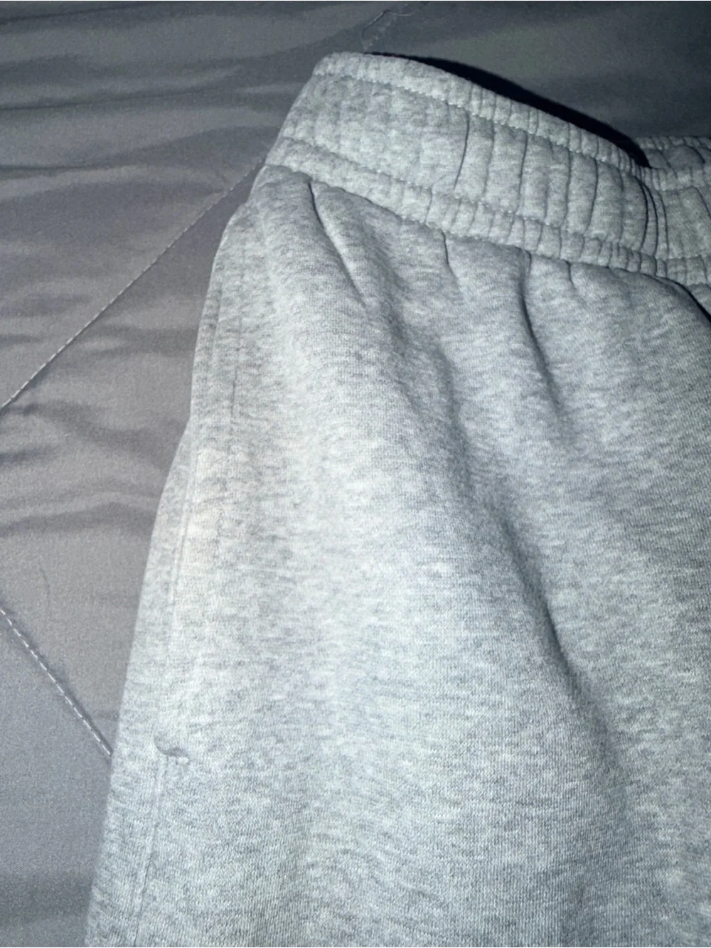 Nike Gray Heather Jogger Sweatpants